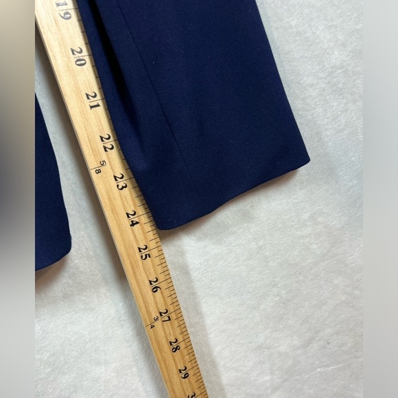 Ralph Lauren Black Label Women’s Size 8 Blazer Navy Single Button Vented Coat - Picture 13 of 15